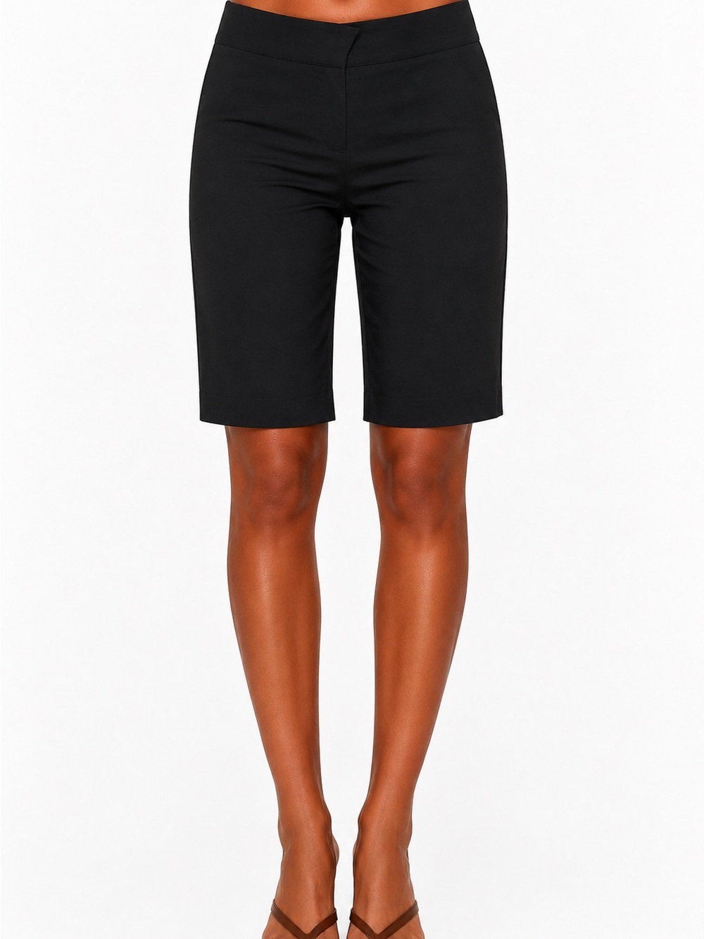 Penmans Black Tailored Bermuda Shorts